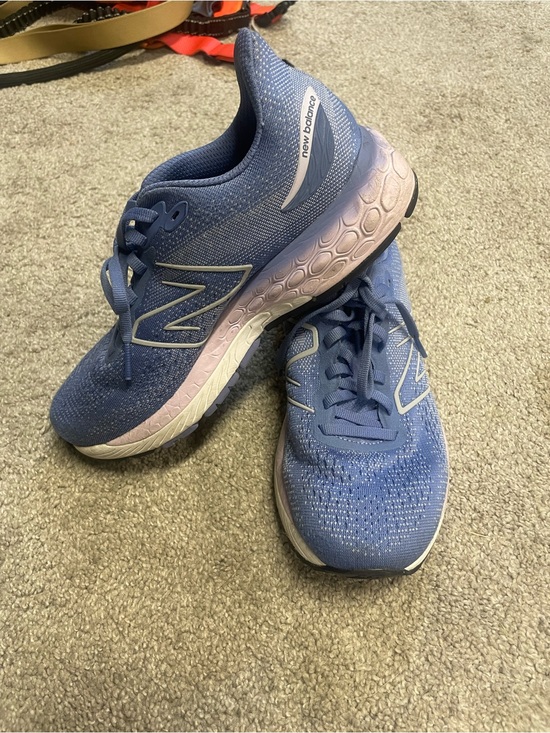 New Balance Shoes - New Balance Women's Blue and Pink Gradient Running Sneakers